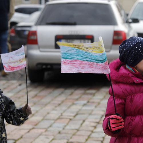 Kauniečiai švenčia Vasario 16-ąją   © Laimučio Brundzos, Kauno miesto savivaldybės nuotr.