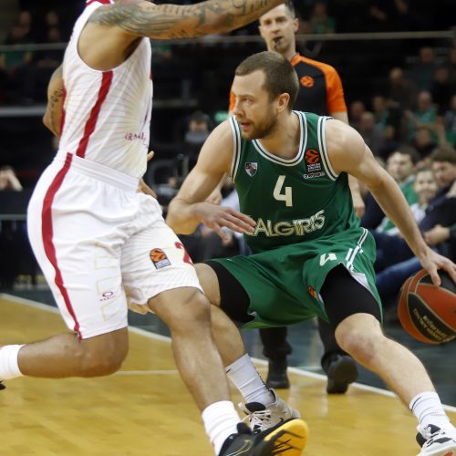 Eurolyga: „Žalgiris“ – „Olimpia“ 105:97  © Evaldo Šemioto ir Laimučio Brundzos nuotr.