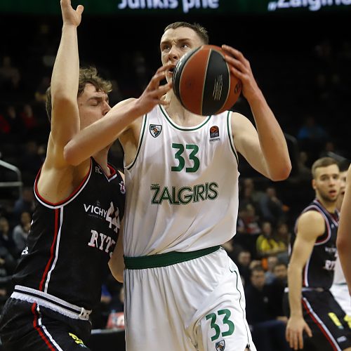 Vilniaus „ Rytas “ - Kauno „Žalgiris 2 “ 84 - 63  © Laimučio Brundzos nuotr.