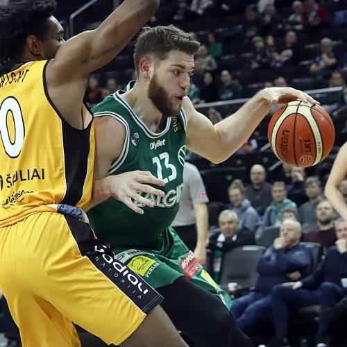 KMT ketvirtfinalis: Žalgiris - Šiauliai 105 : 66  © Laimučio Brundzos nuotr.