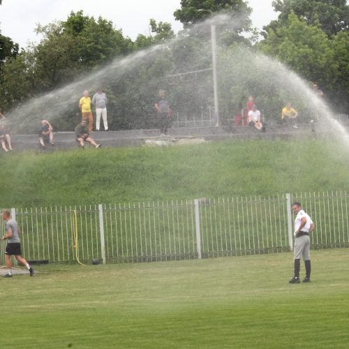 Kauno Žalgiris - Dainava 1-0  © Laimučio Brundzos nuotr.