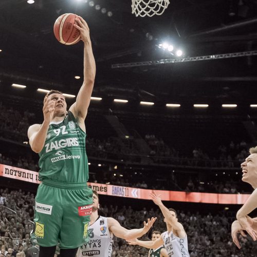 LKL finalas: „Žalgiris“ – „Lietuvos rytas“ 80:70  © Eitvydo Kinaičio, Vilmanto Raupelio ir Evaldo Šemioto nuotr.