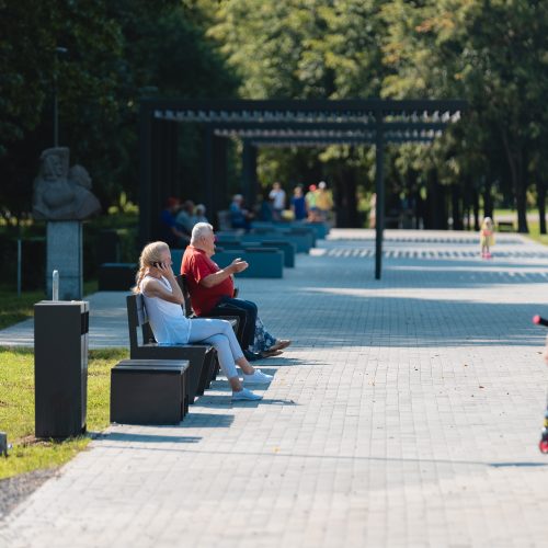 Atnaujinto Draugystės parko atidarymas  © Eitvydo Kinaičio ir Kauno miesto savivaldybės nuotr.