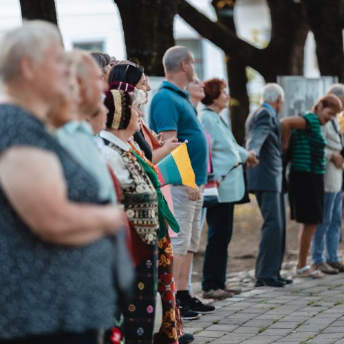 Baltijos kelio minėjimas Kauno prezidentūroje  © Eitvydo Kinaičio nuotr.