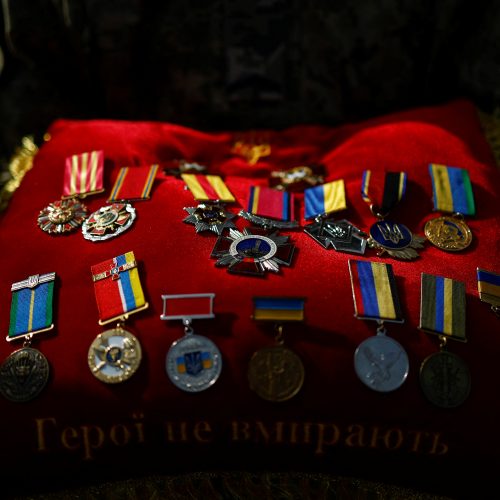 595-oji karo Ukrainoje diena  © Scanpix nuotr.