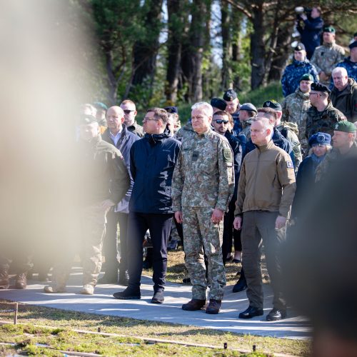 Bendros Lietuvos ir Lenkijos kariuomenės pratybos „Narsus Grifonas 24/II“  © T. Biliūno / BNS nuotr.