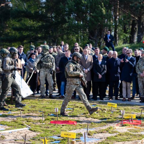 Bendros Lietuvos ir Lenkijos kariuomenės pratybos „Narsus Grifonas 24/II“  © T. Biliūno / BNS nuotr.