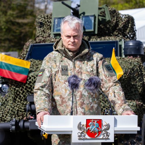 Bendros Lietuvos ir Lenkijos kariuomenės pratybos „Narsus Grifonas 24/II“  © T. Biliūno / BNS nuotr.
