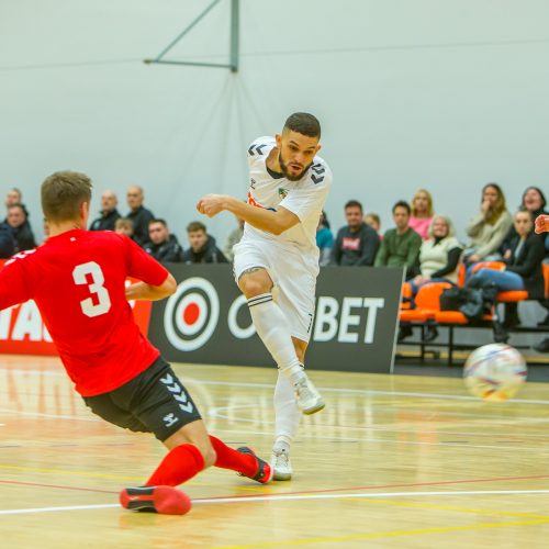 LFF futsalo taurės pusfinalis: „K. Žalgiris“ – „Bruklinas“ 7:0  © E. Šemioto nuotr.