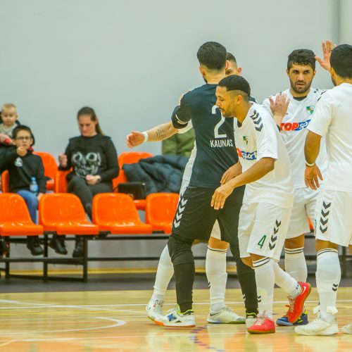 LFF futsalo taurės pusfinalis: „K. Žalgiris“ – „Bruklinas“ 7:0  © E. Šemioto nuotr.