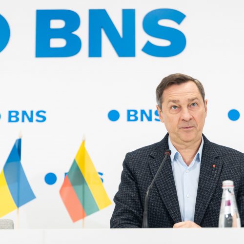 Spaudos konferencijos po II savivaldos rinkimų turo  © Ž. Gedvilos / BNS nuotr.