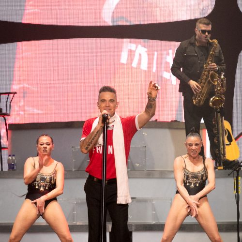 R. Williamsas Kaune šventė savo karjeros jubiliejų: rekordinis koncertas  © M. Siruso nuotr. 