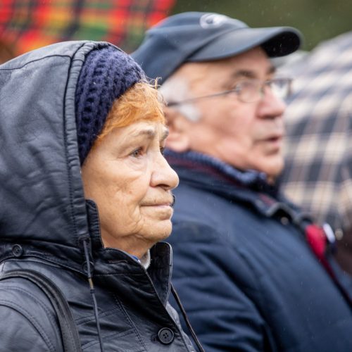 Renginys masinėms žydų žudynėms atminti  © Justinos Lasauskaitės nuotr.