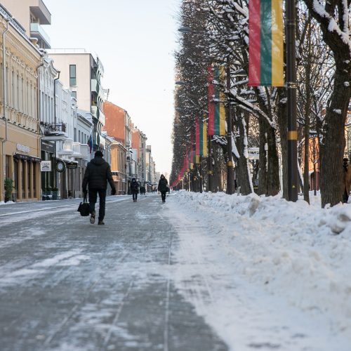 Besikeičianti Laisvės alėja  © Justinos Lasauskaitės nuotr.