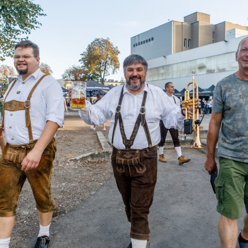 „Oktoberfest“ šventė Kaune  © Justinos Lasauskaitės nuotr.