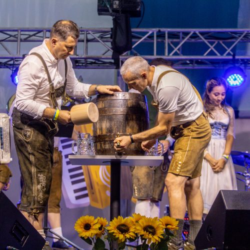 „Oktoberfest“ šventė Kaune  © Justinos Lasauskaitės nuotr.