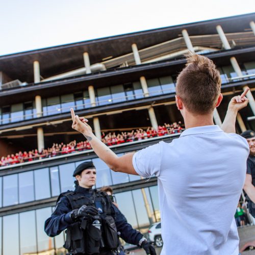 LKL finale sprogo sirgalių emocijos  © Justinos Lasauskaitės nuotr.