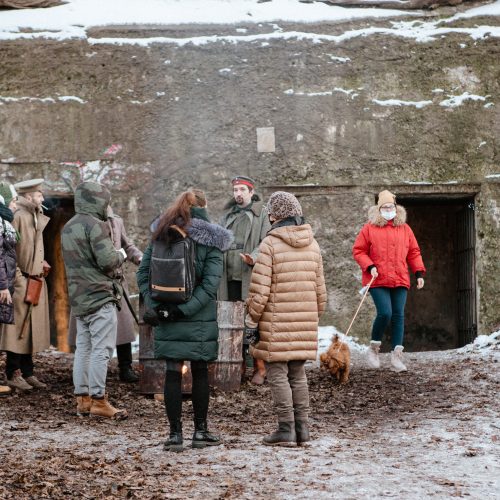 Instaliacija „Komendanto bunkeris / Į šiuolaikinę tvirtovę“  © Justinos Lasauskaitės nuotr.