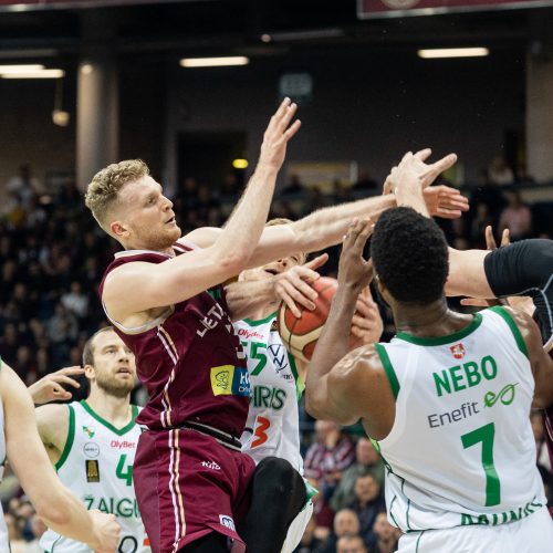 LKL sensacija: „Lietkabelis“ paliko „Žalgirį“ be finalo  © P. Peleckio / BNS nuotr.