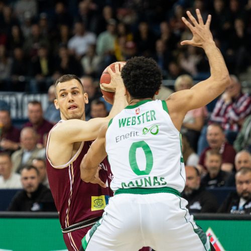 LKL sensacija: „Lietkabelis“ paliko „Žalgirį“ be finalo  © P. Peleckio / BNS nuotr.