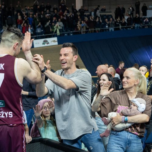 LKL sensacija: „Lietkabelis“ paliko „Žalgirį“ be finalo  © P. Peleckio / BNS nuotr.