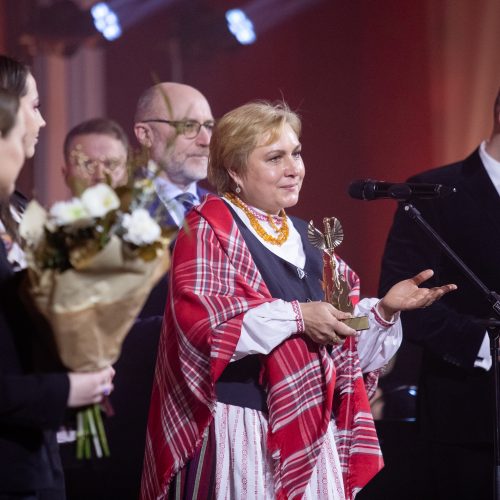 Lietuvos kultūros centrų asociacijos apdovanojimai „Auksinis feniksas“  © L. Balandžio / „BNS Foto“ nuotr.