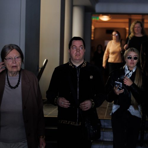  Atsisveikinimas su D. Rudokaite  © E. Ovčarenko / BNS nuotr.