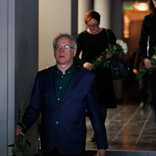  Atsisveikinimas su D. Rudokaite  © E. Ovčarenko / BNS nuotr.