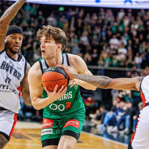 LKL rungtynės: Kauno „Žalgiris“ ir Vilniaus „Rytas“  © E. Ovčarenko / BNS nuotr.