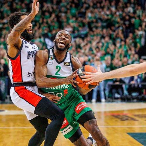 LKL rungtynės: Kauno „Žalgiris“ ir Vilniaus „Rytas“  © E. Ovčarenko / BNS nuotr.