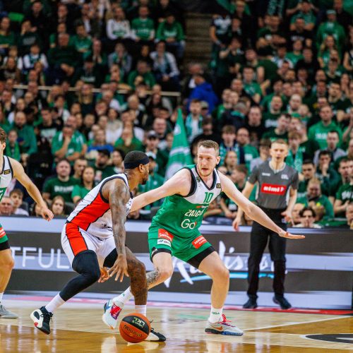 LKL rungtynės: Kauno „Žalgiris“ ir Vilniaus „Rytas“  © E. Ovčarenko / BNS nuotr.