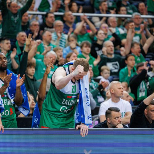 LKL rungtynės: Kauno „Žalgiris“ ir Vilniaus „Rytas“  © E. Ovčarenko / BNS nuotr.