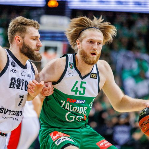 LKL rungtynės: Kauno „Žalgiris“ ir Vilniaus „Rytas“  © E. Ovčarenko / BNS nuotr.