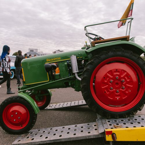 Istorinio transporto mugė Aleksote  © Regimanto Zakšensko nuotr.