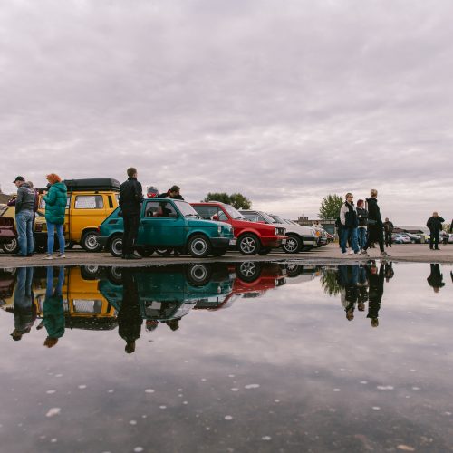 Istorinio transporto mugė Aleksote  © Regimanto Zakšensko nuotr.