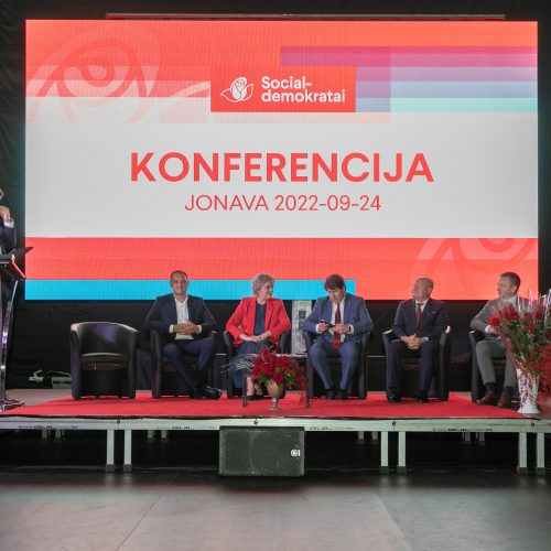 Socialdemokratai paskelbė kandidatus į merus  © Regimanto Zakšensko nuotr.