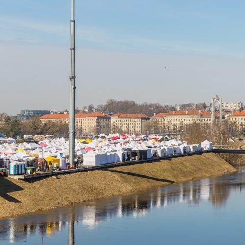 Įsisiūbuoja Kauno „Kaziuko mugė 2023“  © Regimanto Zakšensko nuotr.