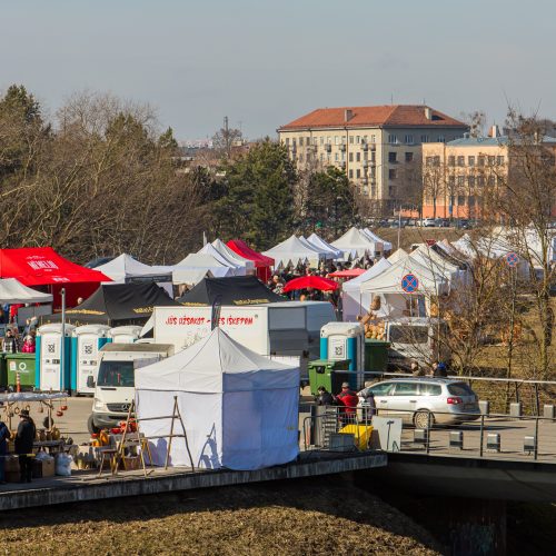 Įsisiūbuoja Kauno „Kaziuko mugė 2023“  © Regimanto Zakšensko nuotr.