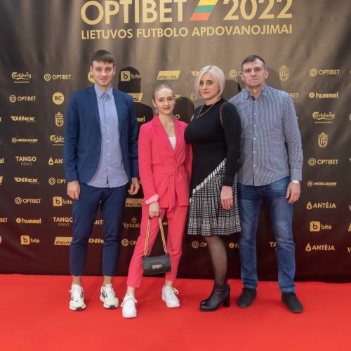 Lietuvos futbolo geriausiųjų apdovanojimai  © Regimanto Zakšensko nuotr.