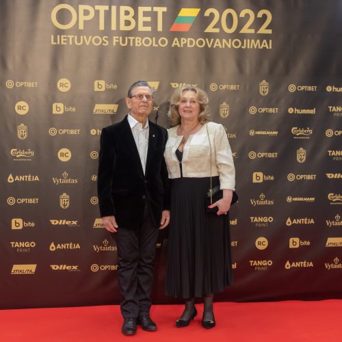 Lietuvos futbolo geriausiųjų apdovanojimai  © Regimanto Zakšensko nuotr.
