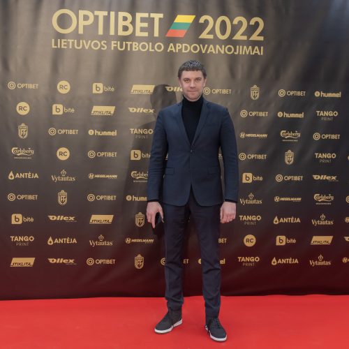 Lietuvos futbolo geriausiųjų apdovanojimai  © Regimanto Zakšensko nuotr.