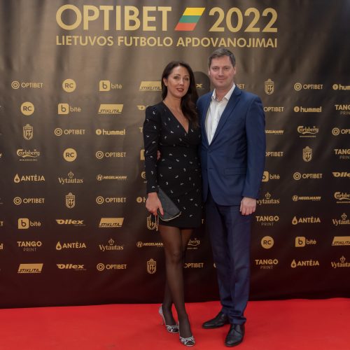 Lietuvos futbolo geriausiųjų apdovanojimai  © Regimanto Zakšensko nuotr.