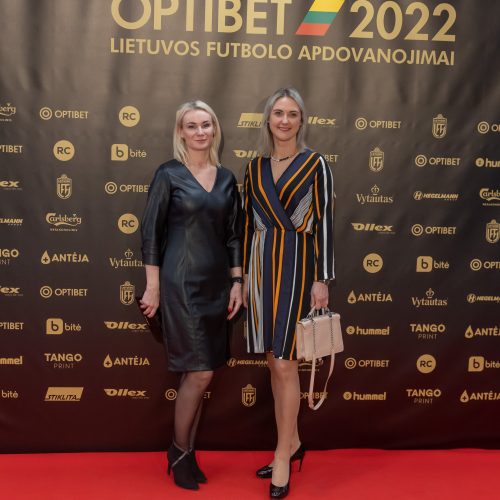 Lietuvos futbolo geriausiųjų apdovanojimai  © Regimanto Zakšensko nuotr.