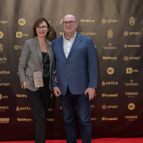 Lietuvos futbolo geriausiųjų apdovanojimai  © Regimanto Zakšensko nuotr.