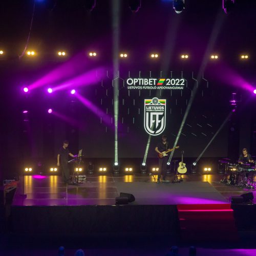Lietuvos futbolo geriausiųjų apdovanojimai  © Regimanto Zakšensko nuotr.