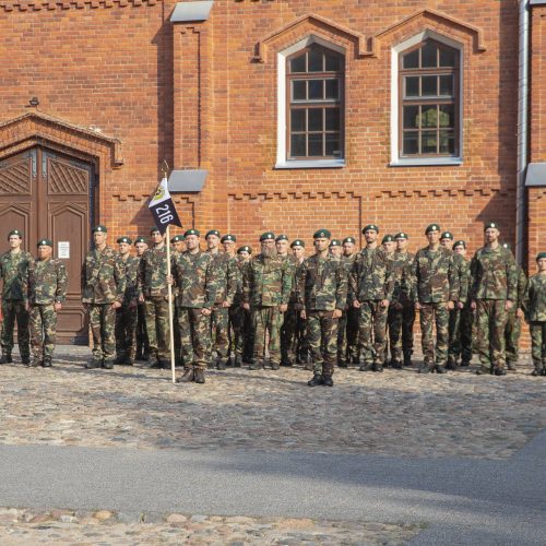 Šaulių pratybos Kauno rajone  © Simono Baltušio,  A. Valauskienės, V. Raupelio nuotr.