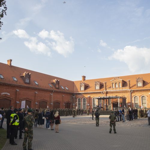 Šaulių pratybos Kauno rajone  © Simono Baltušio,  A. Valauskienės, V. Raupelio nuotr.