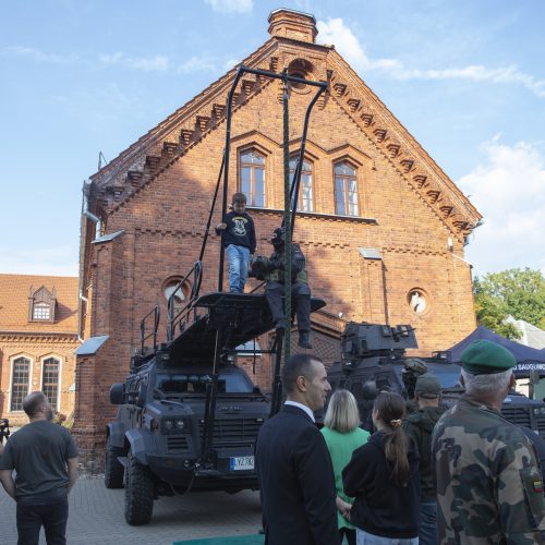 Šaulių pratybos Kauno rajone  © Simono Baltušio,  A. Valauskienės, V. Raupelio nuotr.