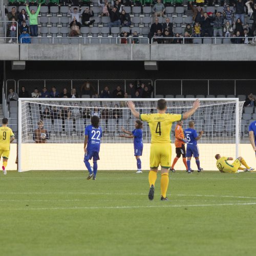 Kauno S. Dariaus ir S. Girėno stadione įvyko Lietuvos ir FIFA futbolo legendų rungtynės  © Simono Baltušio nuotr.