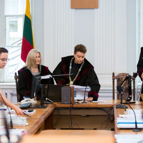 Teisme – „MG Baltic“ politinės korupcijos byla  © G. Skaraitienės / BFL nuotr.
